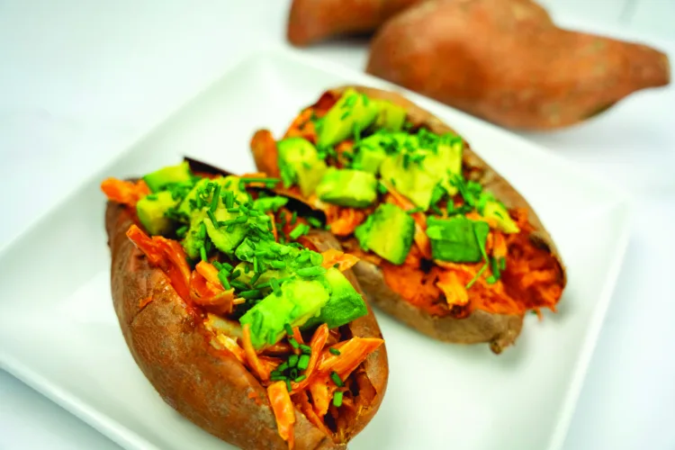 Enjoy tangy, spicy Buffalo chicken with a superfood swap